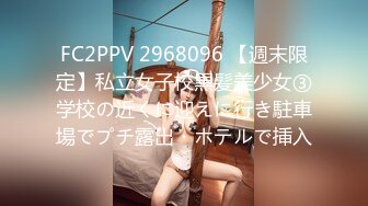 FC2PPV 2968096 【週末限定】私立女子校黒髪美少女③学校の近くに迎えに行き駐車場でプチ露出・ホテルで挿入