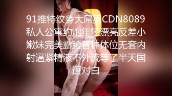 91推特纹身大屌男CDN8089私人公寓约炮年轻漂亮反差小嫩妹完美露脸各种体位无套内射逼紧精液不外流等了半天国语对白