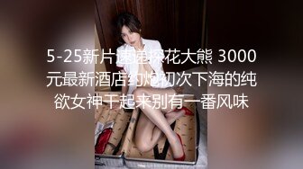 5-25新片速递探花大熊 3000元最新酒店约炮初次下海的纯欲女神干起来别有一番风味