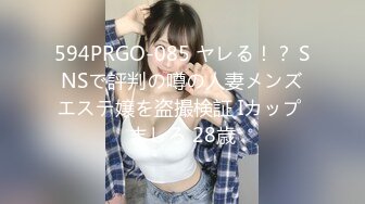 594PRGO-085 ヤレる！？ SNSで評判の噂の人妻メンズエステ嬢を盗撮検証 Iカップ ましろ 28歳