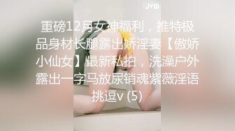 重磅12月女神福利，推特极品身材长腿露出娇淫妻【傲娇小仙女】最新私拍，洗澡户外露出一字马放尿销魂紫薇淫语挑逗v (5)