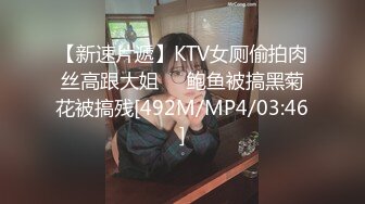 【新速片遞】KTV女厕偷拍肉丝高跟大姐❤️鲍鱼被搞黑菊花被搞残[492M/MP4/03:46]